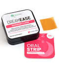 DreamEase raspberry melatonin & botanicals for deep, restorative sleep and energized mornings.