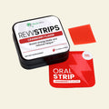 Single RevvStrip dissolving on tongue for jitter‑free focus and energy