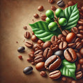 llustration of coffee beans